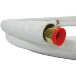 Ductless Lineset, 3/8" x 5/8" x 1/2" x 50', White EZ-PULL, 14G-4W