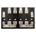 Fuse Holder, 6 Pole, 60 Amp, 250V