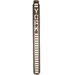 Post, Corner, 35", Champagne
