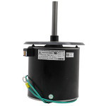 Condenser Fan Motor W/Rainshield, 3/4 hp, 1110 rpm, CCW, 460V