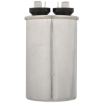 Round Single Run Capacitor, 80 MFD, 370V