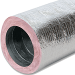 KM Insulated Flex-Vent, 9"x25' Silver Jack R6 Bag