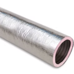 KM Insulated Flex-Vent, 12"x25' Silver Jacket R8 Bag
